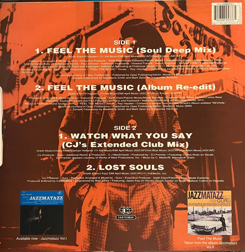 JAZZMATAZZ - FEEL THE MUSIC
